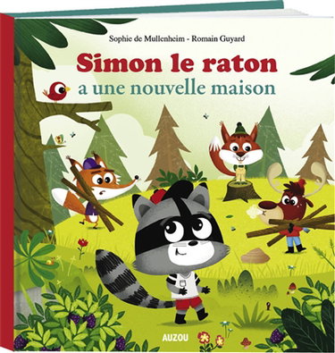 Couverture de Simon le raton a une nouvelle maison