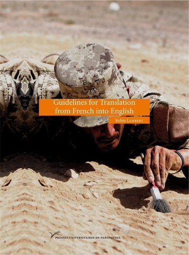 Guidelines for translation from French into English