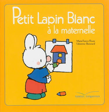 Petit Lapin blanc à la maternelle