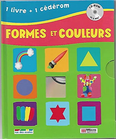Couverture de Formes et couleurs: 1 livre et 1 cédérom par XXX