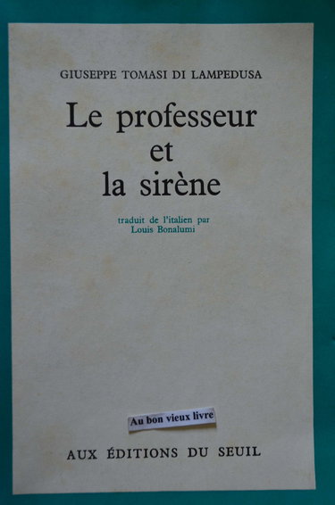 Le professeur et la sirène