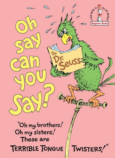 Couverture de Oh, Say Can You Say? par Dr Seuss