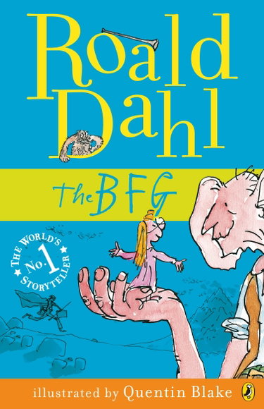 Couverture de The BFG par Roald Dahl