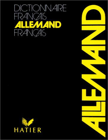 Dictionnaire Français-Allemand/Allemand-Français