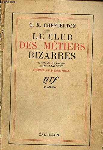 Le club des métiers bizarres