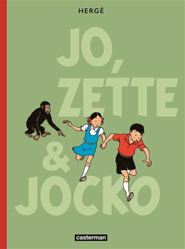 Couverture de Les aventures de Jo, Zette & Jocko par Hergé