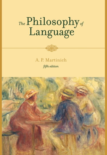 Couverture de The Philosophy of Language