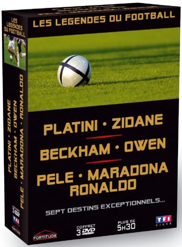 Couverture de Les légendes du Football - coffret 3 DVD