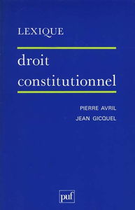 Droit constitutionnel : lexique