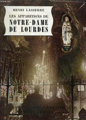 Couverture de Les apparitions de notre-dame de lourdes. le livre chretien n°4.