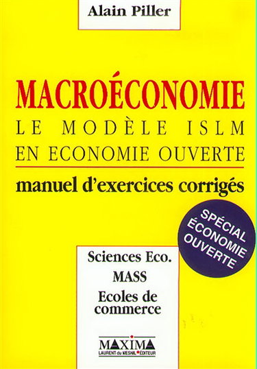 Couverture de Macroéconomie. Vol. 2. Le modèle ISLM en économie ouverte