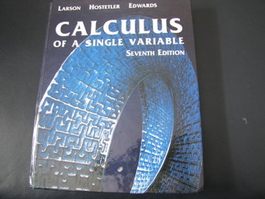 Couverture de Calculus of a Single Variable