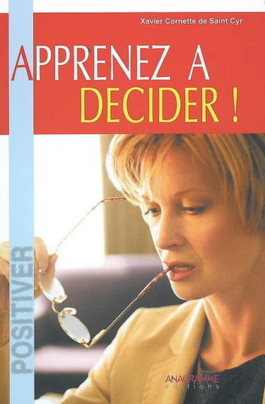 Couverture de Apprenez à décider