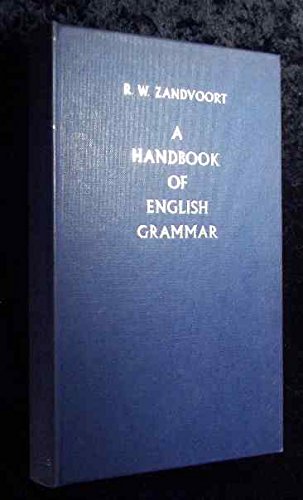 Couverture de A Handbook of English Grammar