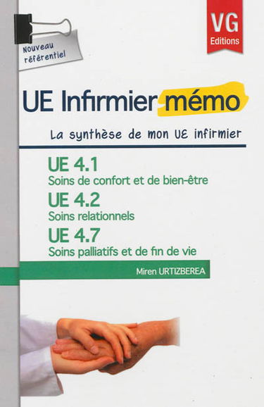 UE 4.1, soins de confort et de bien-être, UE 4.2, soins relationnels, UE 4.7, soins palliatifs et de fin de vie