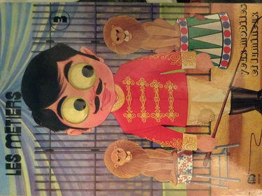 Les métiers - yeux mobiles et lumineux