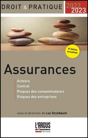 Couverture de Assurances 2022-2023 : acteurs, contrat, risques des consommateurs, risques des entreprises