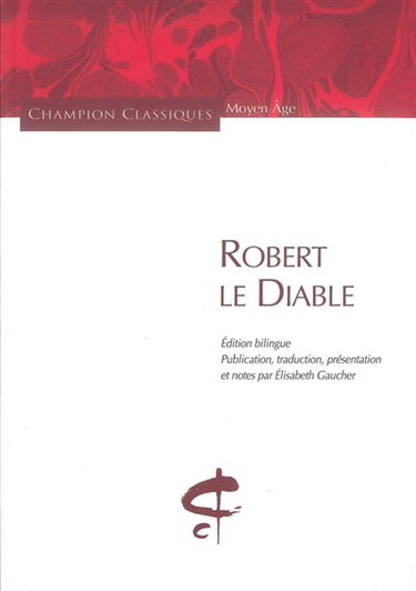 Couverture de Robert le diable
