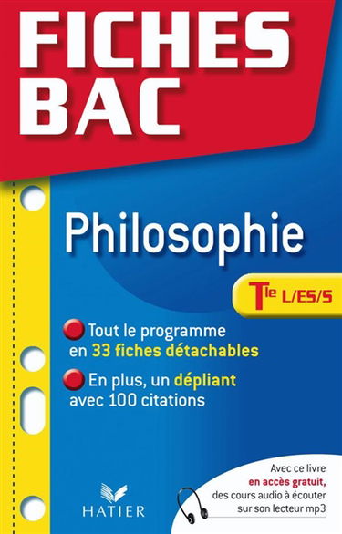 Philosophie, Tle L, ES, S