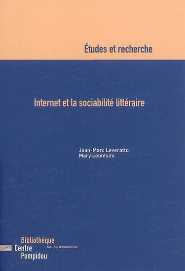 Internet et la sociabilité littéraire