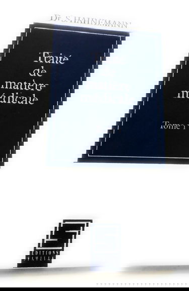 Traité de matière médicale ou De l'action pure des médicamens homoeopathiques. Vol. 1