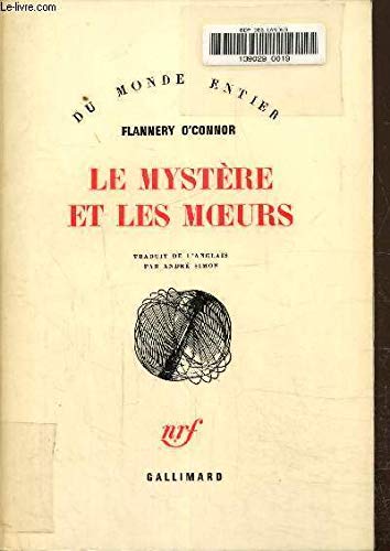 Couverture de Le mystère et les moeurs : écrits de circonstance