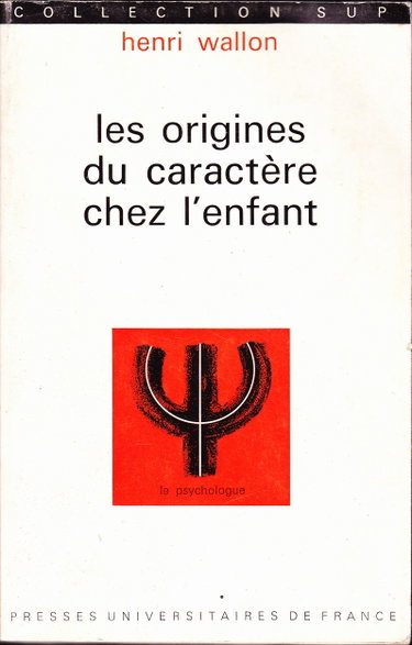 Couverture de LES ORIGINES DU CARACTERE CHEZ L'ENFANT