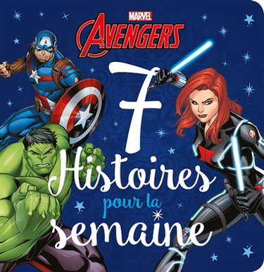 Couverture de 7 histoires pour la semaine. Avengers