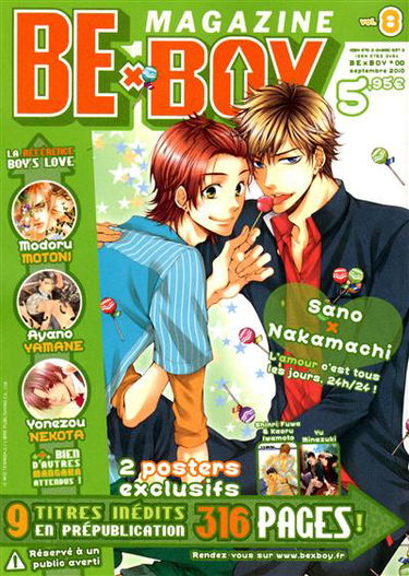 Be X Boy magazine, n° 8