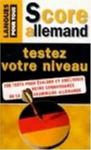 Score allemand : testez votre niveau