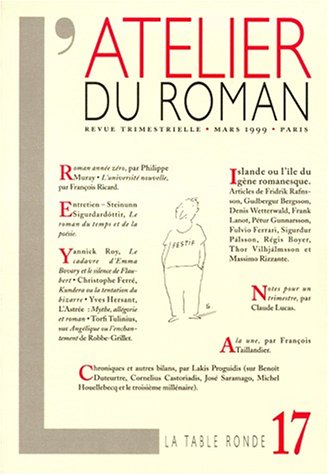 Atelier du roman (L'), n° 17. Islande ou L'île du gène romanesque