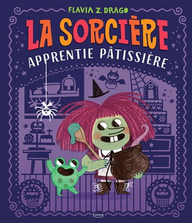 Couverture de La sorcière apprentie pâtissière