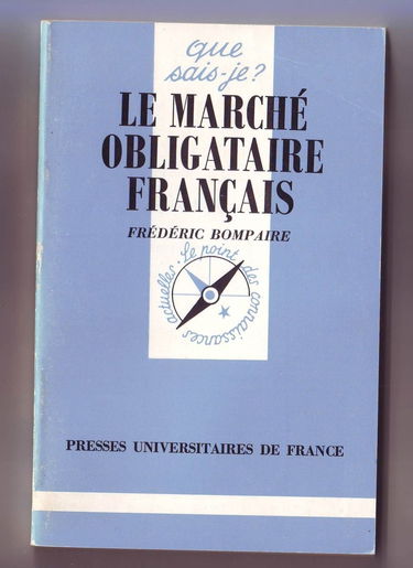 Le Marché obligataire français