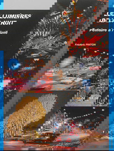 Les lumières de la nuit : peinture à l'huile