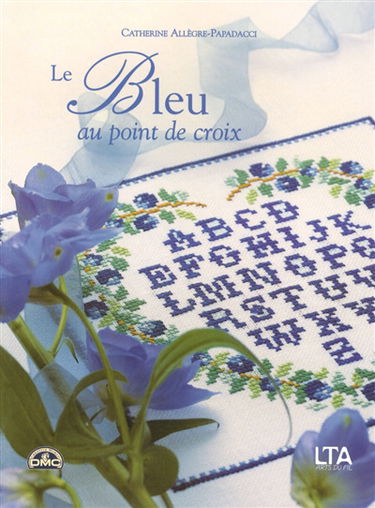 Le bleu au point de croix
