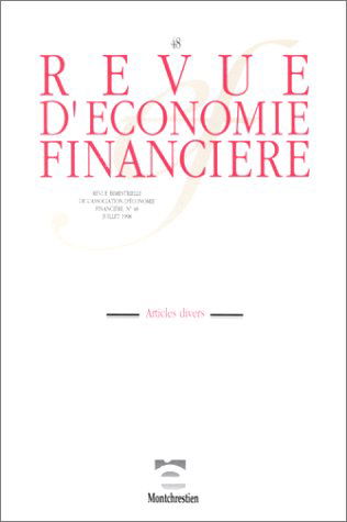 Revue économique financière, numéro 48 - 1998. Articles divers
