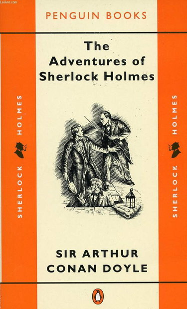 Couverture de The Adventures of Sherlock Holmes par Sir Arthur Conan Doyle