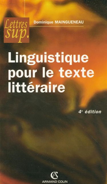 Linguistique pour le texte littéraire