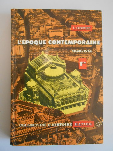Couverture de L'époque contemporaine 1848-1914 (première)
