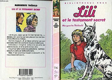 Lili et le testament secret (Bibliothèque rose) [Reliure inconnue]