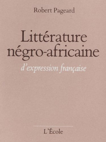 Littérature négro-africaine