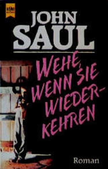 Couverture de Wehe, wenn sie wiederkehren. Ein unheimlicher Roman.