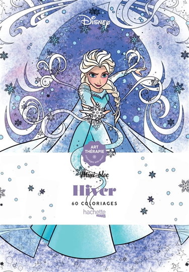 Couverture de Hiver : 60 coloriages anti-stress