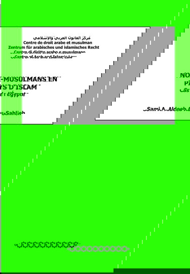 Non-musulmans en pays d'Islam: cas de l'Egypte