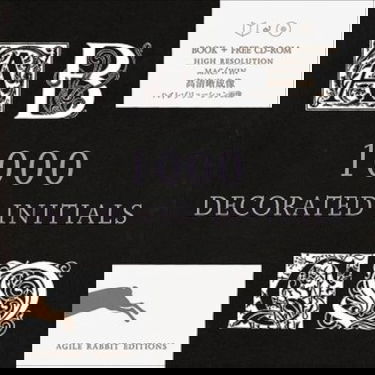 1000 Decorated Initials