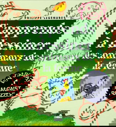 Les animaux de la ferme: Avec un magnet puzzle