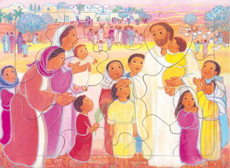 Jésus et les petits enfants