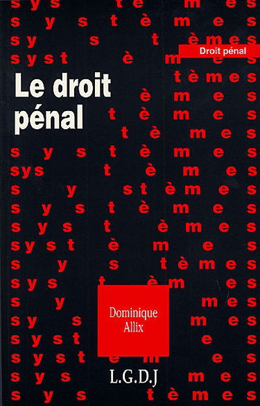 Le droit pénal