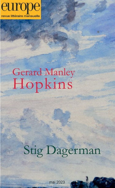 Couverture de Europe, n° 1129. Gerard Manley Hopkins. Stig Dagerman
