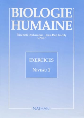 Biologie humaine, BEP, cahier d'exercices